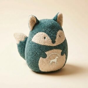 woodland fox plush squeaker — Fitter Pets Co.